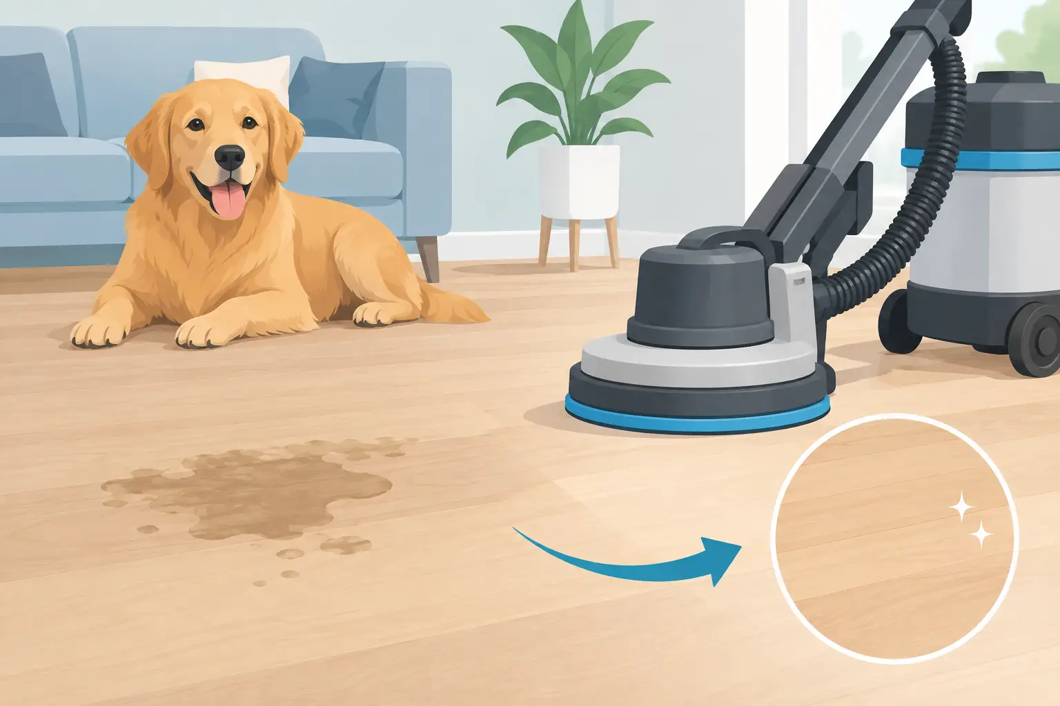 Can Dustless Sanding Remove Pet Stains Well?