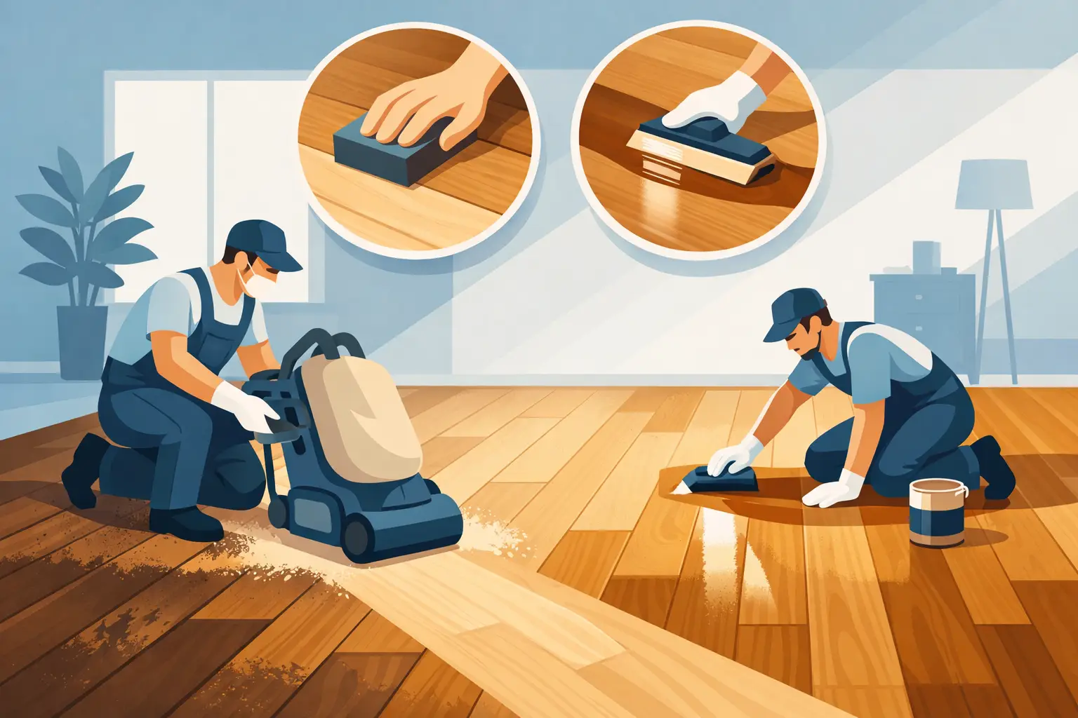 Wood Floor Refinishing Services That Last